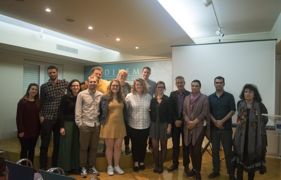 Voula Field School Team presentation CYA Study Abroad in Greece