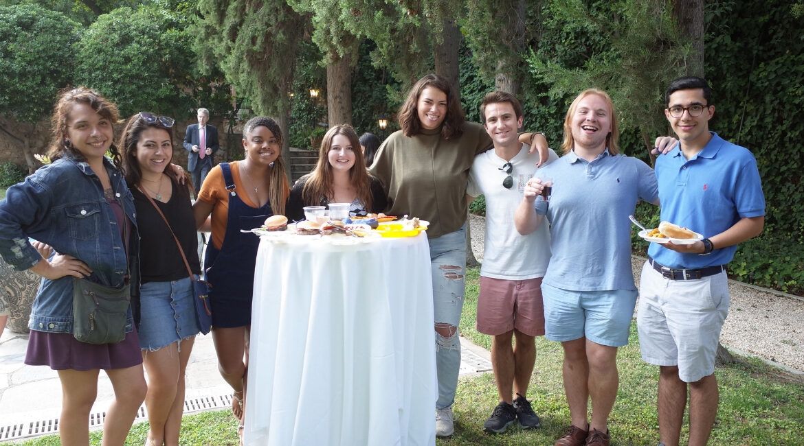 Garden Party for CYA Students at the Ambassador’s Residence in Athens cover photo