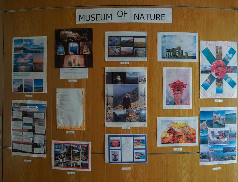 Wonderful exhibits on campus Environmental