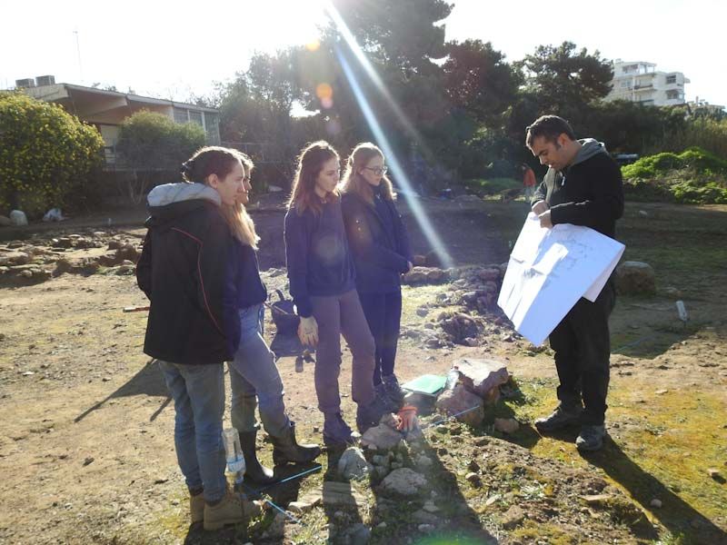 Budding Archaeologists in Action: Voula Field School 2019 Aggelos edited