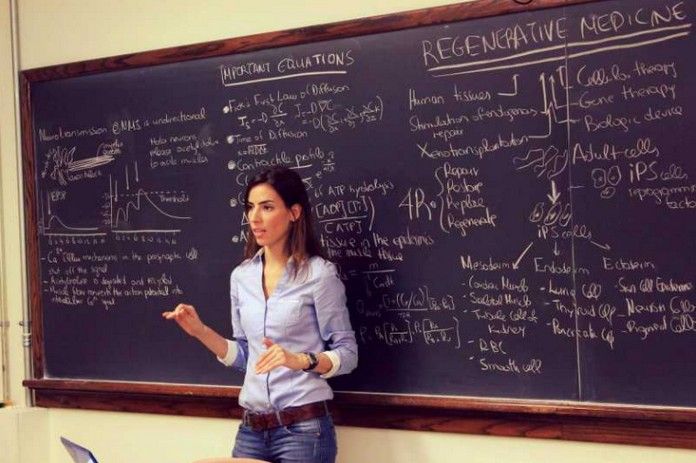 Greek Women's History Lesson: Eleni Antoniadou eleni teaching