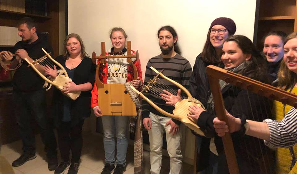 Discovering Ancient Greek Music in Athens CYA students visit Archaeopolis