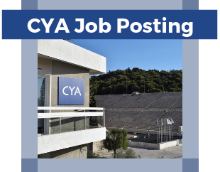 CYA Job Posting - Administrative Support Coordinator