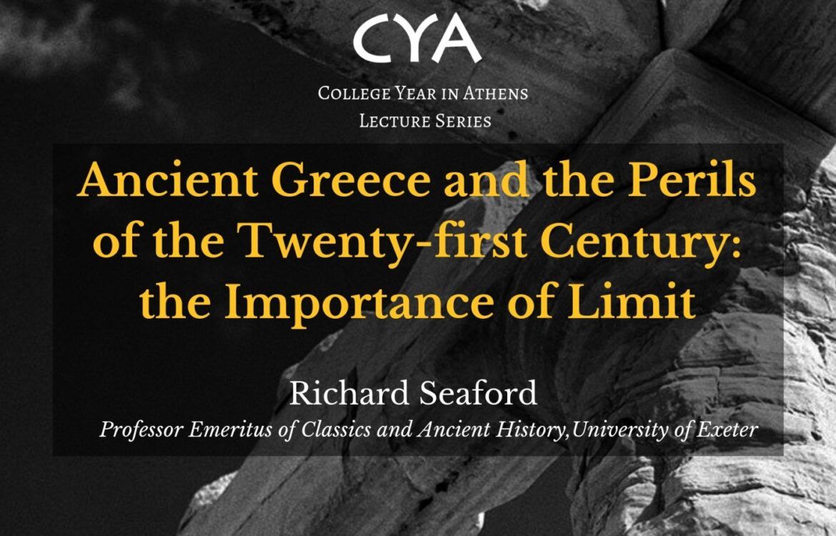 CYA Lecture Series: Richard Seaford Seaford Invitation 5