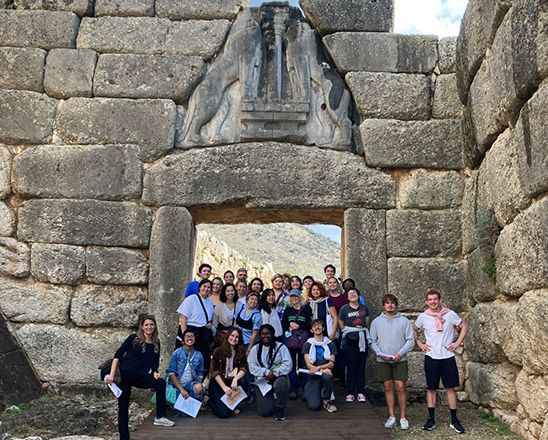 Ancient Greek Mythology and Religion Nina students Mycenae