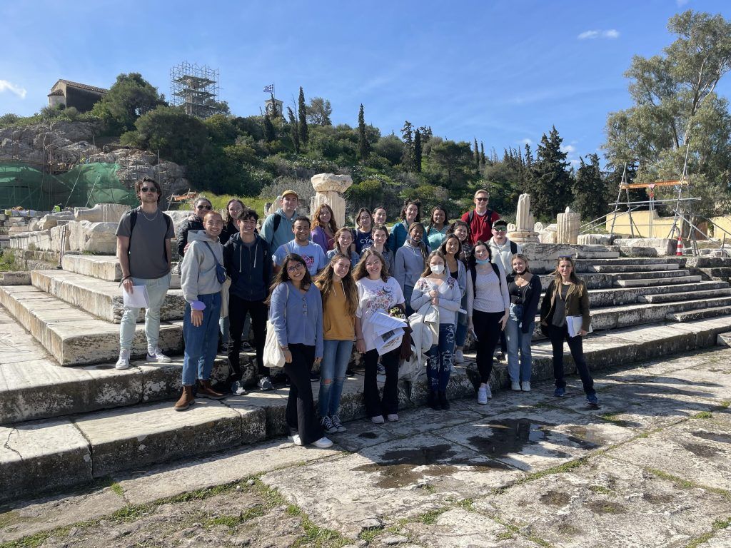 "It was Impossible to Stay Uninterested" - Studying Myth and Religion at CYA The Myth and Religion Class at the Sanctuary of Demeter at Eleusis