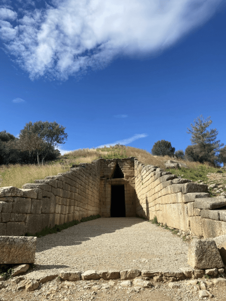Peloponnese Under the Sun - A CYA Student's Reflections mycenae3 blog wu sp24