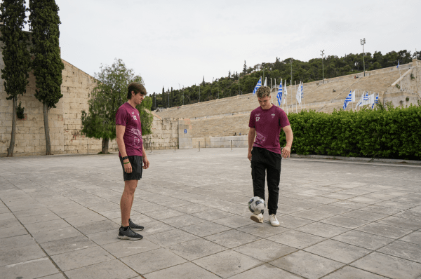 From College Teams to Greek Fields: Evan and Paul’s Cross-Cultural Soccer Experience blog soccer sp25 00003