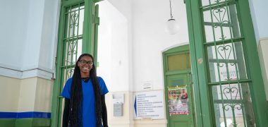 "I’m not just observing" - Makaya's shadowing experience at Andreas Syggros Hospital makayla