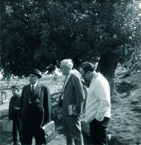 Spyridon Marinatos, A.R. Burn, and Peter Green at Marathon, 1970-71