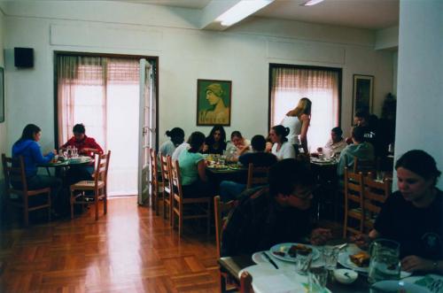 CYA’s dining area on 20 Patriarchou Ioakeim St