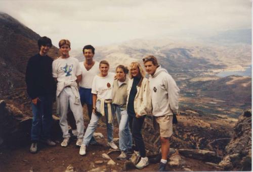 Hiking, November 1991